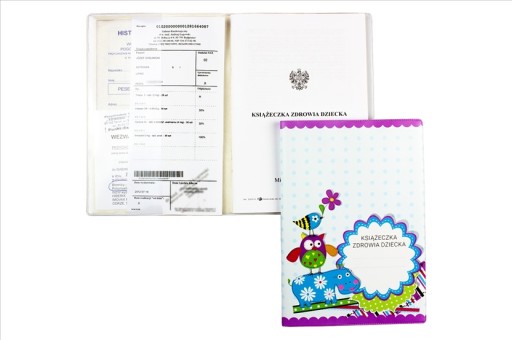OBAL NA DETSKÚ ZDRAVOTNÚ KNIHU, PVC puzdro
