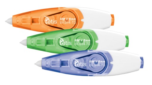 Tetis korektorová páska 5 mm x 6 m