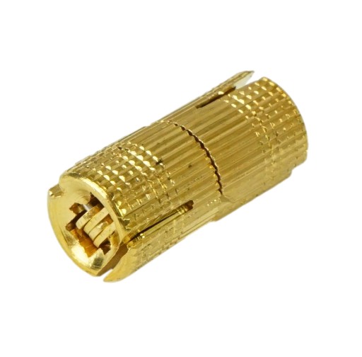 Záves cylindrický fi 10 mm, na stôl, nábytkové dvierka, mosadz