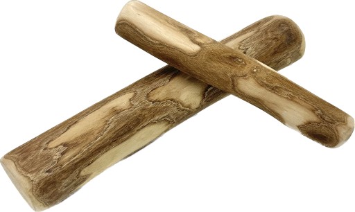 PRÍRODNÁ PSA ŽUVAČKA Z OLIVOVÉHO STROMU TYČ M