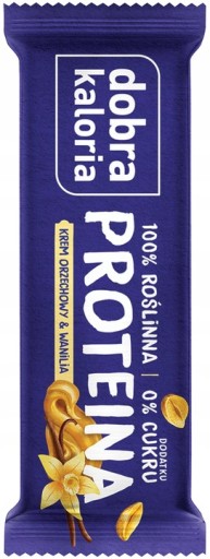 GOOD CALORIES PROTEIN BAR PROTEIN VANILKA ORIEŠKOVÝ KRÉM 45g PROTEIN