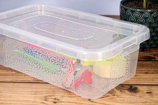 PLASTOVÝ BOX ORGANIZÁTOR KONTAJNER 4.5 ZATVORENÝ
