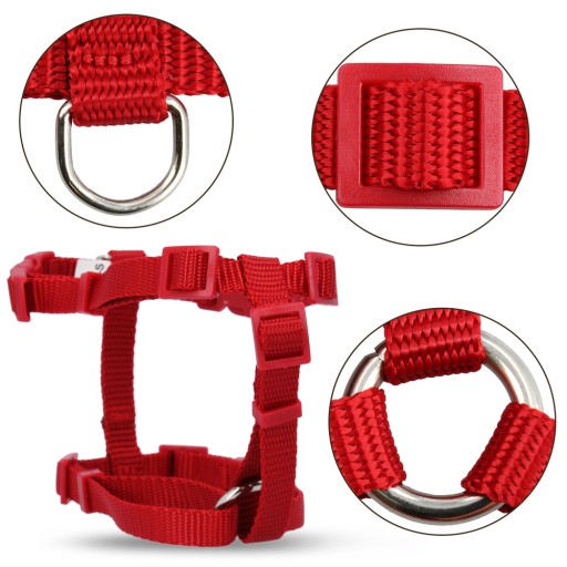 POPRUH PREMIUM 30-40cm/15mm ČERVENÝ