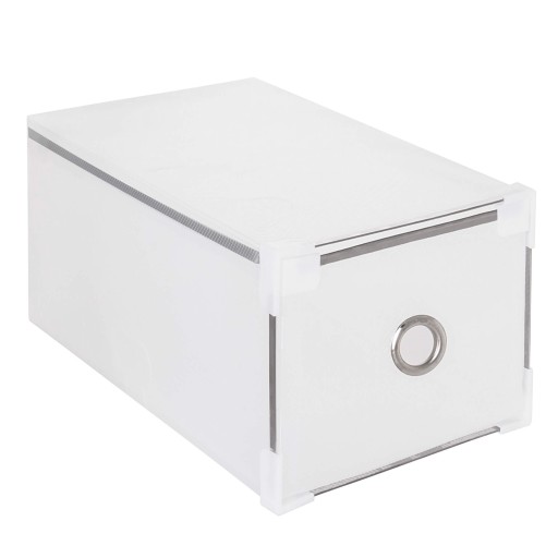 ORGANIZÉR BOX NÁDOBA NA POSUVNÉ OBUV 28x18x18cm VEĽKÁ SILNÁ 1ks