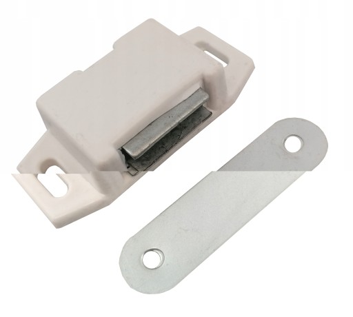 MAGNETICKÝ ZÁMEK NÁBYTKOVÁ ZÁPADKA BIELY MAGNET