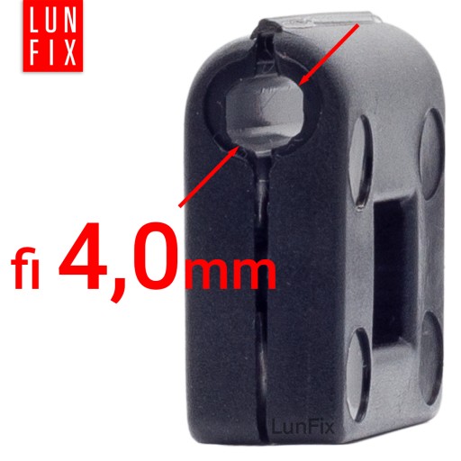 Dištančná brožúra uchytenia panelov pre panely fi 4 mm 100 ks.