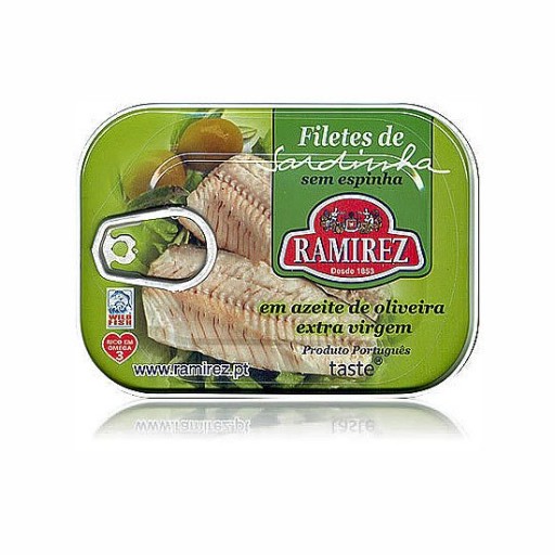Portugalské filety zo sardiniek v olivovom oleji Ramirez