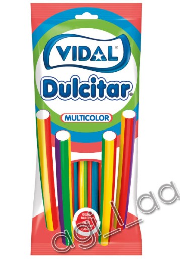 VIDAL DULCITAR JELLIES KÁBLE MULTICOLOR 90g