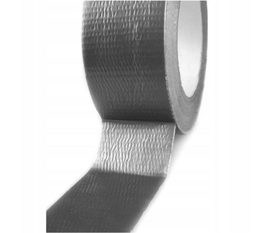 BAUHUS opravná páska sivá strieborná vystužená lepiaca páska 48 mm x 10 yd