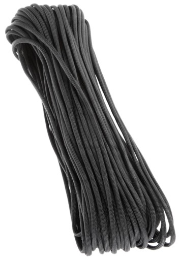BSH - SUPER SILNÝ ODOLNÝ PARACORD SURVIVAL ČIERNA 30m / 180 kg