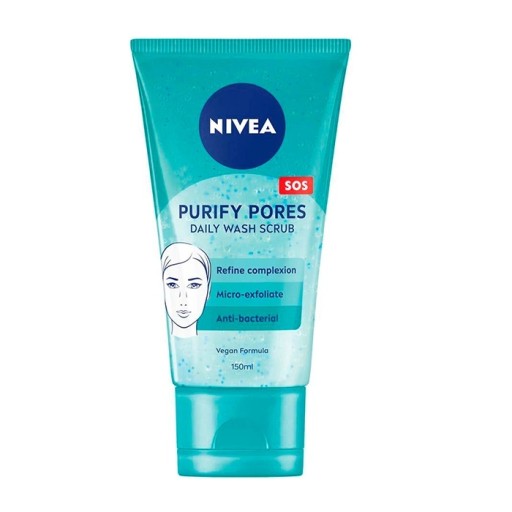 NIVEA Pore Purifying gél na umývanie tváre proti nedokonalostiam 150 ml