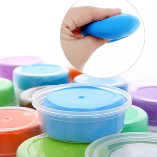 MAGICKÁ SMART PLASTICÍNA VO VAJECKÁCH 6 FARIEB SENZOLASTIKA HLINOVEJ HLINY