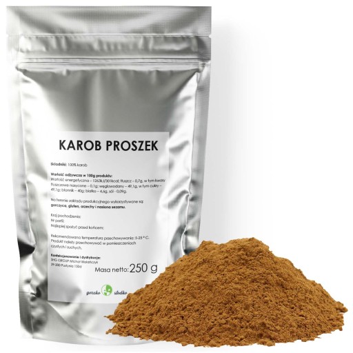 CAROBO POWDER, zdravá náhrada kakaa, 250g