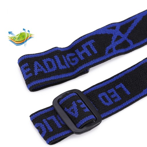 ČELOVÁ LAMPA 5 x LED VÝKONNÁ XPE USB BATÉRIA