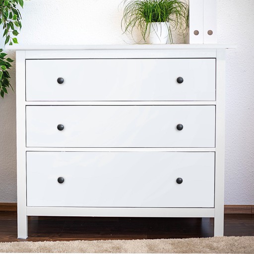 Samolepiaca matná biela nábytková dyha, šírka 50 cm