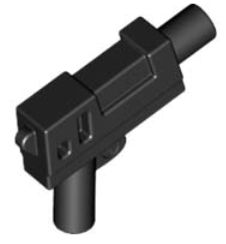 LEGO PUŠKA, PUŠKA, BLASTER ČIERNA 62885