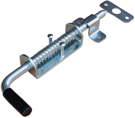 ZÁMEK ZÁMKU PRE ZAVÁRANIE ZÁMKU BRÁNY S PRUŽINOU ZINKOVANÝ 22cm