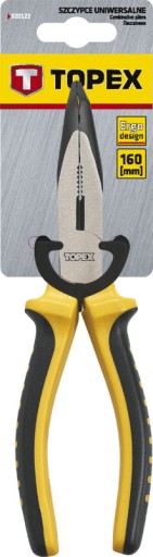 Predĺžené ohnuté kliešte 160 mm