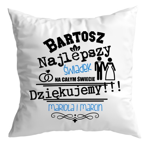 VANKÚŠ vďaky pre SVEDKOV SVADOBNÝCH HOSTÍ