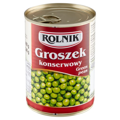 Rolnik Konzervovaný hrášok 400ml