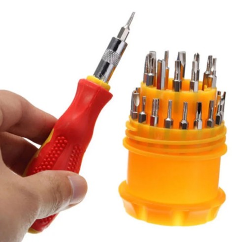 31 Sada skrutkovačov TORX Presné SKRUTKOVAČKY