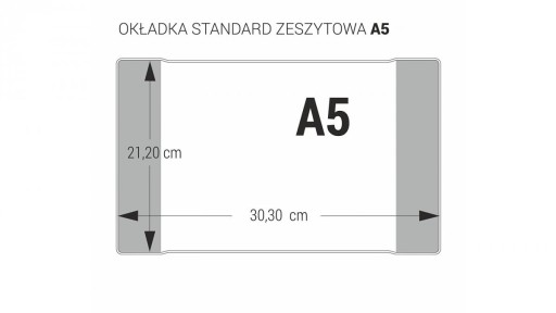 Obal na zošity, formát A5, NOTEBOOK, 10 ks.