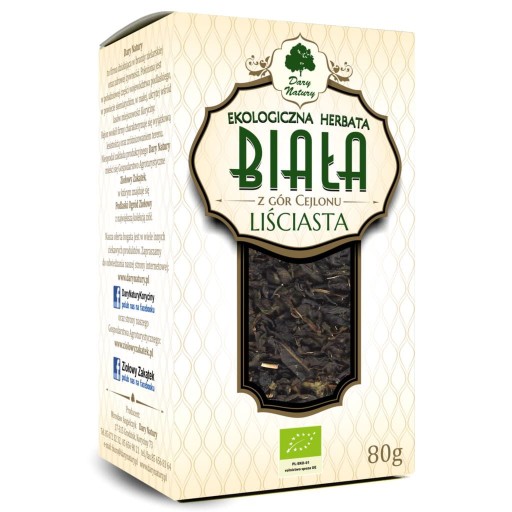 ECO Cejlónsky biely čaj sypaný 80g