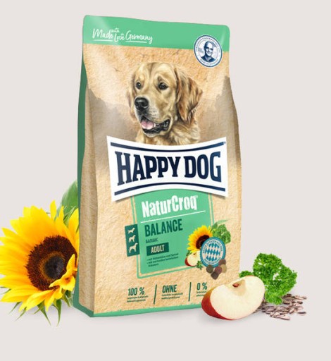 HAPPY DOG NATURCROQ BALANCE 1KG + 4 DARČEKY ZADARMO!!!