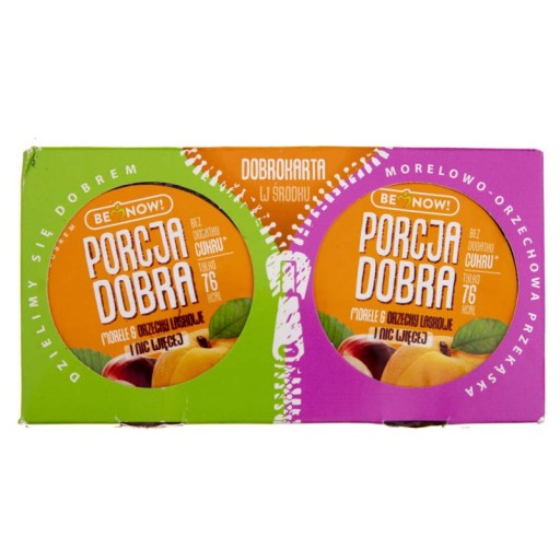 Dvojbalenie Marhuľových a orechových krúžkov Dobrá porcia 50 g