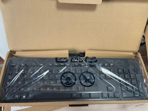 NOVÁ KLÁVESNICA HP SLIM US KBAR, POĽSKÁ