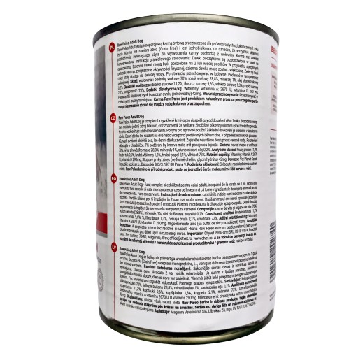 RAW PALEO Mokré krmivo pre psov Mono Beef 400g