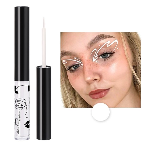 Precízne vodotesné pero na očné linky White N1