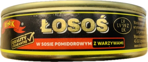 LOSOS V RAJKOVEJ OMÁČKE SO ZELENINOU 160 G MK