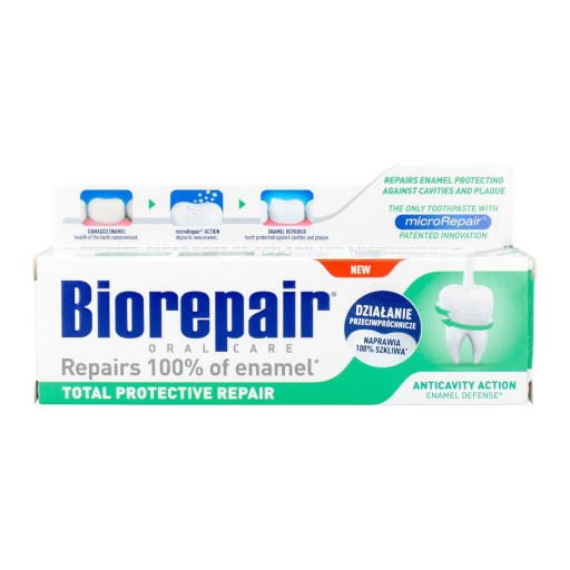 Biorepair Zubná pasta bez fluoridu s plnou ochranou