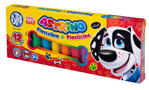 ASTRA plastelína 12 farieb Astrino