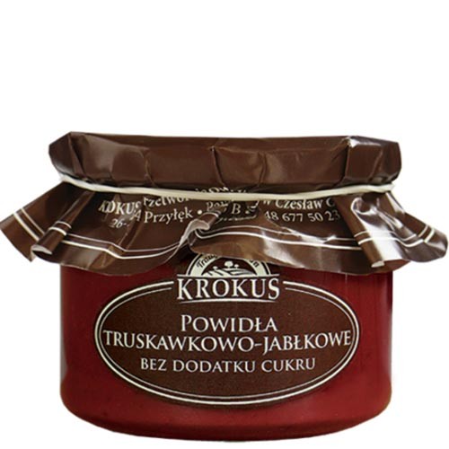 Jahodovo-jablkový džem bez cukru 310g KROKUS