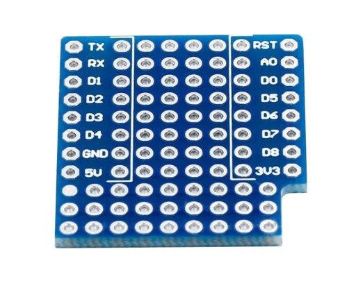 458 Wemos D1 Mini Shield Prototyp PCB doska