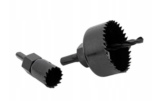 Sada dierovacích píl s adaptérom: 19-64 mm 11 ks.
