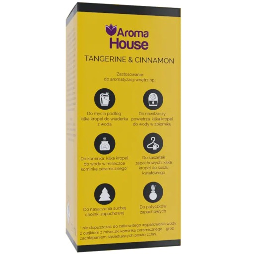 Vonný olej TANGERIN AND CINNAMON Aroma House