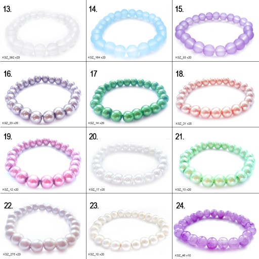 Náramok Pearls Colors Charms Prívesky ZADARMO