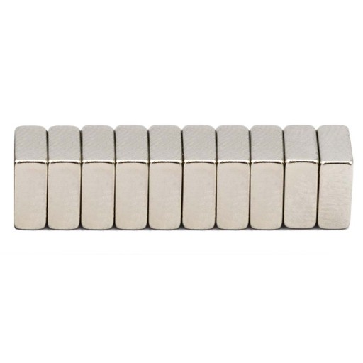 Silný neodýmový magnet na dosky 7x7x3mm N38 10 ks