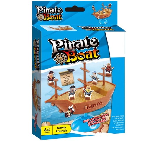 ZRUČNOSTNÁ HRA VYVÁŽENÁ PIRÁTSKA LOĎ PIRÁTSKA LOĎ