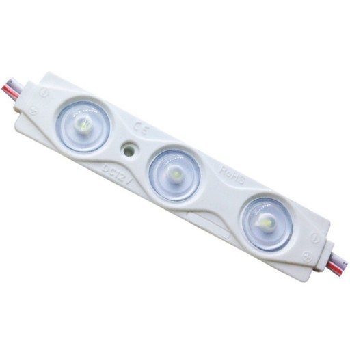 LED MODUL, 3-LED SMD2835, liaty 1,5W objektív