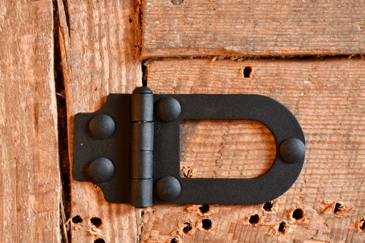 Ozdobný pánt kované ozdobné pánty 8 cm Z-40u