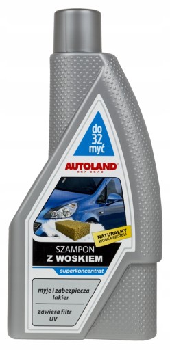 AUTOLAND ŠAMPÓN SO SUPER KONCENTRÁTNÝM VOSKOM 0,95L