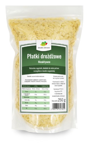 KVASOVÉ VLOČKY PRÍRODNÉ neaktívne droždie 250g
