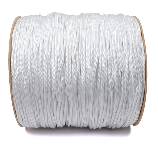 BIELE POLYPROPYLÉNOVÉ LANO Silné pletené lano 8mm 10M