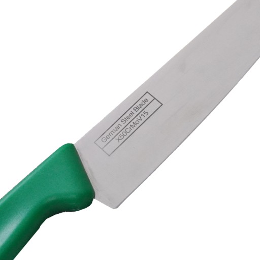 KUCHYŇSKÝ NÔŽ ZELENÝ DLHÝ 20,5 CM - IDEÁLNY NA OVOCIE A