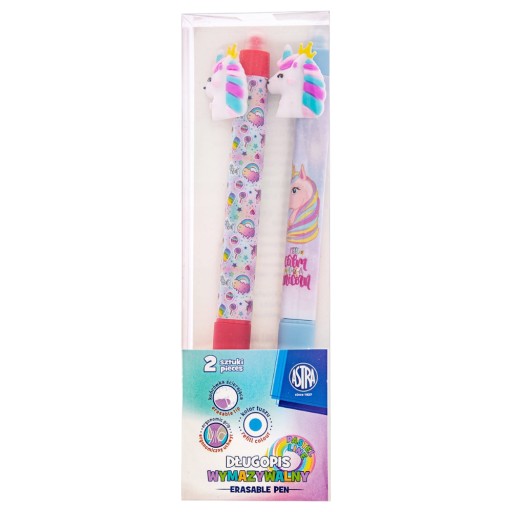 Guľôčkové pero ASTRA UNICORN, 2 ks, ergonomické