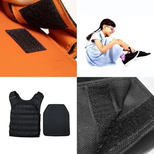 LuxTextil VELCRO PÁSKA SILNÁ NA ŠITIE 25 mm SADA 2 STRAN ČIERNA 1 meter